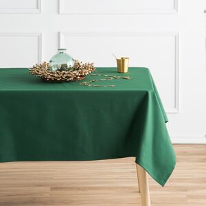 Mint Nappe imprimee vert avec traitement anti-taches coton 140x240 cm