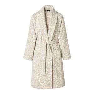 Le Jacquard Francais Peignoir en coton creme M