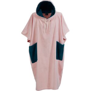 Sensei Maison Poncho de plage adulte en coton velours Poudre L/XL