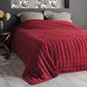 Linder Dessus de lit polyester rouge 250x260cm