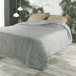 Linder Dessus de lit polyester gris 180x240cm