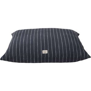 OYOY Living Design Coussin noir en coton organique H60x74cm