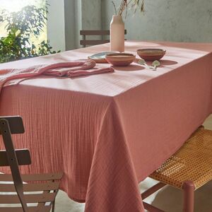 Becquet Nappe 130x300 rose en coton