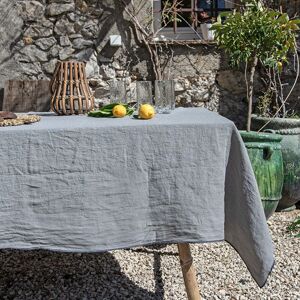 Decoclico Nappe ou rideau en lin lave