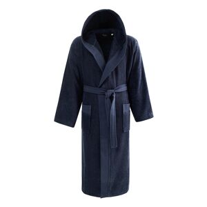 Sensei Maison Peignoir a capuche uni 420 g/m² bleu nuit XXL