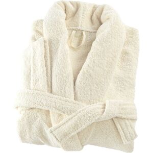 Linandelle Peignoir éponge col chale en coton ivoire xl - Publicité Linandelle Peignoir éponge col chale en coton ivoire xl - Publicité