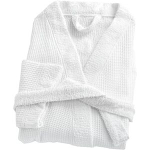 Linandelle Peignoir mixte coton 57 fils double face nid d'éponge SUAVE - Publicité Linandelle Peignoir mixte coton 57 fils double face nid d'éponge SUAVE - Publicité