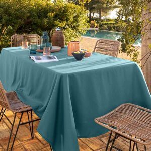 Becquet Nappe ronde d.235 bleu paon en polyester 92 g/m² - Publicité Becquet Nappe ronde d.235 bleu paon en polyester 92 g/m² - Publicité