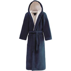 Sensei Maison Peignoir mixte à capuche bicolore denim S - Publicité Sensei Maison Peignoir mixte à capuche bicolore denim S - Publicité