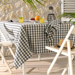 Becquet Nappe en coton gris 150x300cm - Publicité Becquet Nappe en coton gris 150x300cm - Publicité