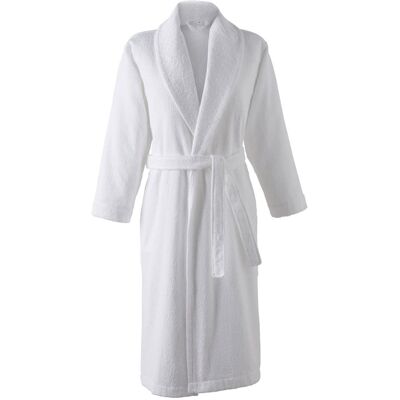 Anne de Solène Peignoir coton blanc l - Publicité Anne de Solène Peignoir coton blanc l - Publicité