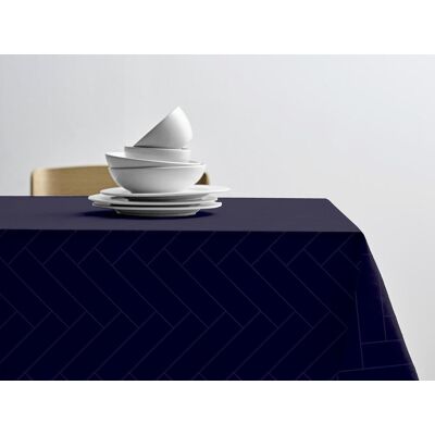 Sodahl Nappe en coton indigo - Publicité Sodahl Nappe en coton indigo - Publicité