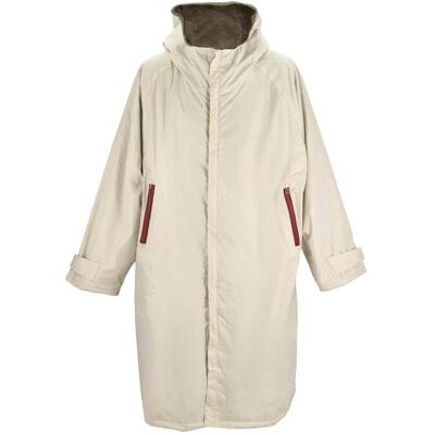 Sodahl Poncho d extérieur chaud en polyester beige l/xl - Publicité Sodahl Poncho d extérieur chaud en polyester beige l/xl - Publicité