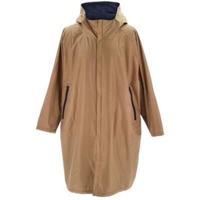 Sodahl Poncho d extérieur chaud en polyester taupe chaud l/xl - Publicité Sodahl Poncho d extérieur chaud en polyester taupe chaud l/xl - Publicité