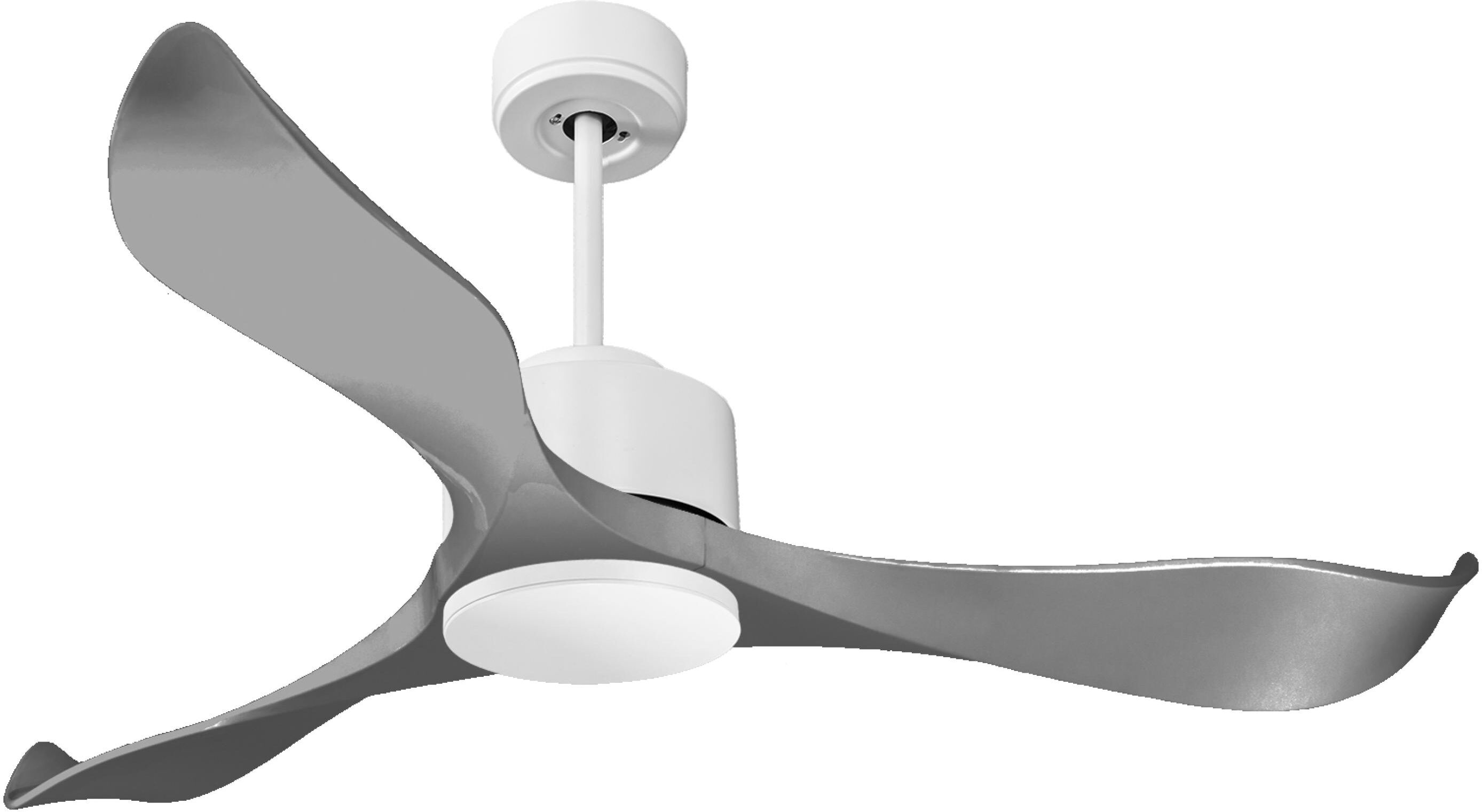 Purline Ventilateur de plafond ø132 cm avec Wifi Réversible Hypersilence