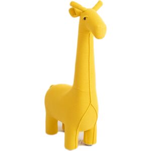 Crochetts Maxi girafe en peluche siege en 100% coton jaune