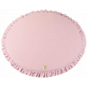 MeowBaby Tapis de jeu rond rose 100x100cm