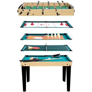 Mister Babyfoot Table multi-jeux 10 en 1