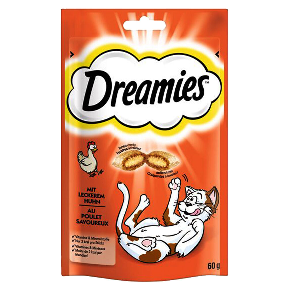 Dreamies 60g Friandises Dreamies Catisfactions, poulet - Friandises pour chat