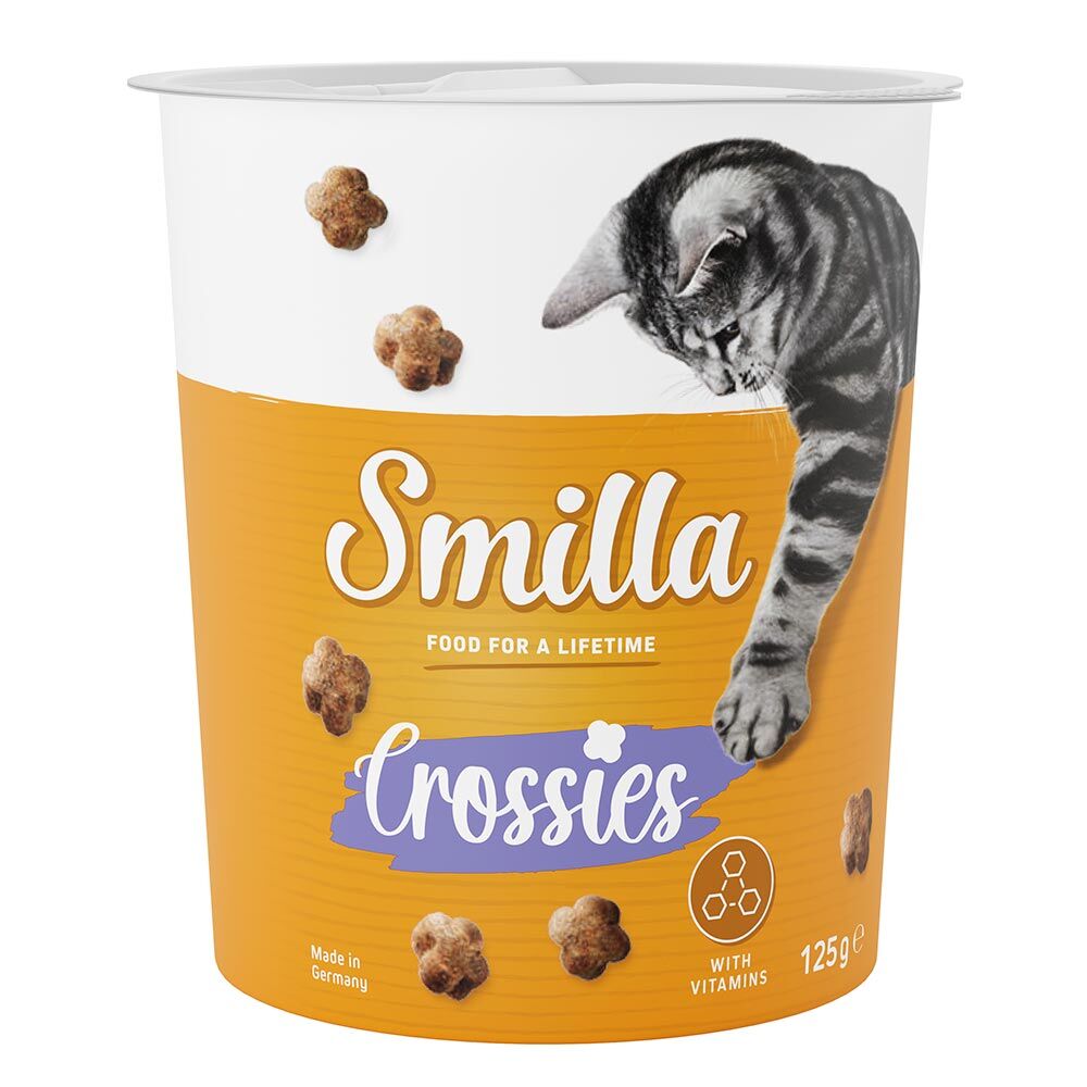 Smilla 3x125g Smilla Crossies Friandises - Friandises pour chat
