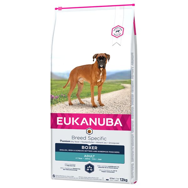 Eukanuba 12kg Eukanuba Adult Breed Specific Boxer - Croquettes pour