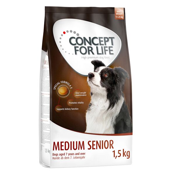 Concept for Life 1,5kg Medium Senior Concept for Life -