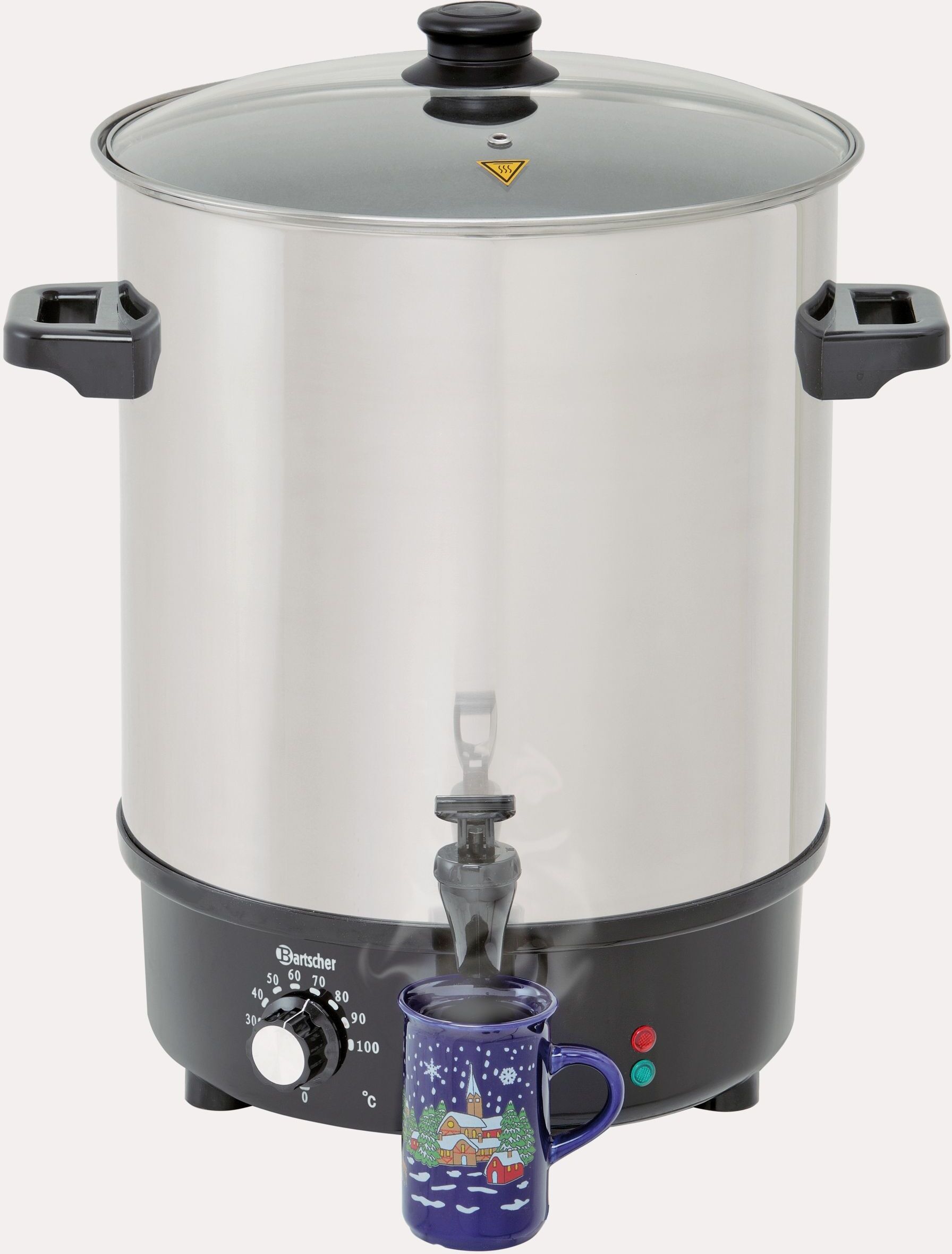 Bartscher Marmite a vins chaud, sterilisateur 30L Bartscher Marmite a vins chaud, sterilisateur 30L
