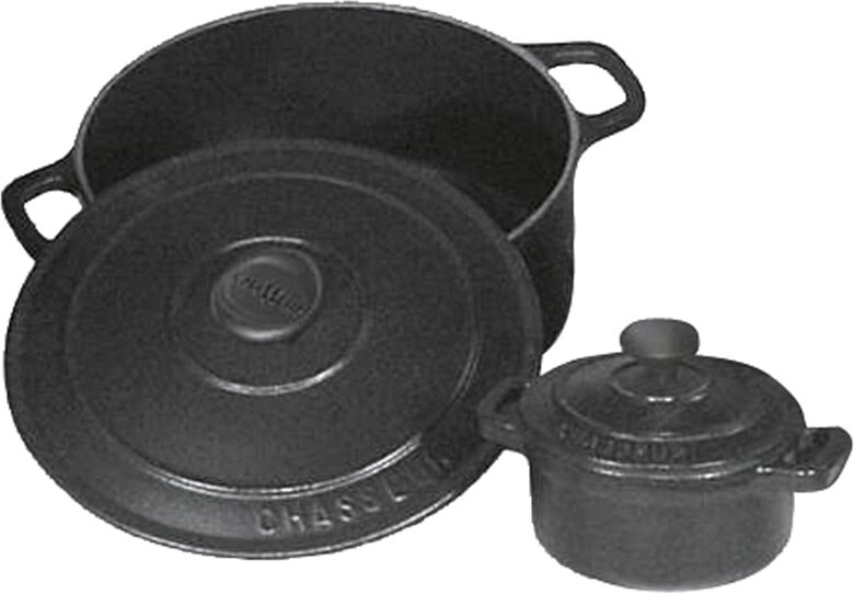 Lebrun Mini cocotte ronde 25 cl FONTE CHASSEUR Lebrun Mini cocotte ronde 25 cl FONTE CHASSEUR