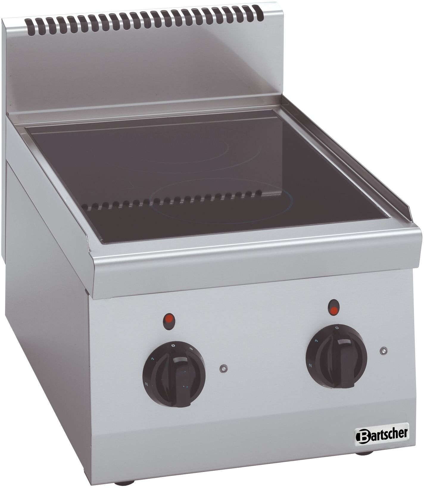 Bartscher Rechaud vitroceramique a 4 zones radiantes Bartscher Rechaud vitroceramique a 4 zones radiantes