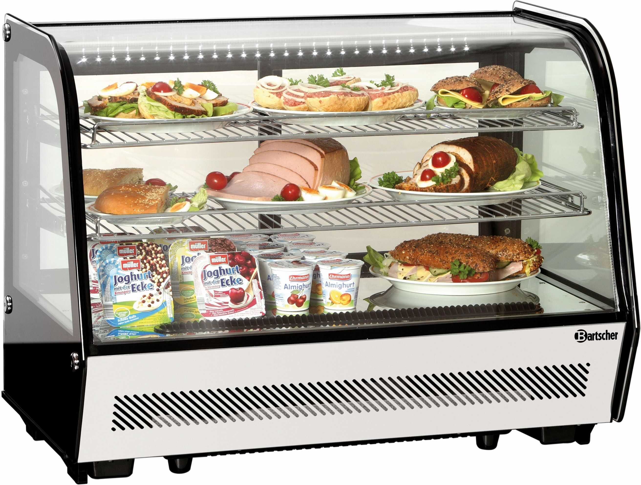 Bartscher Vitrine refrigeree "Deli Cool III", 160L