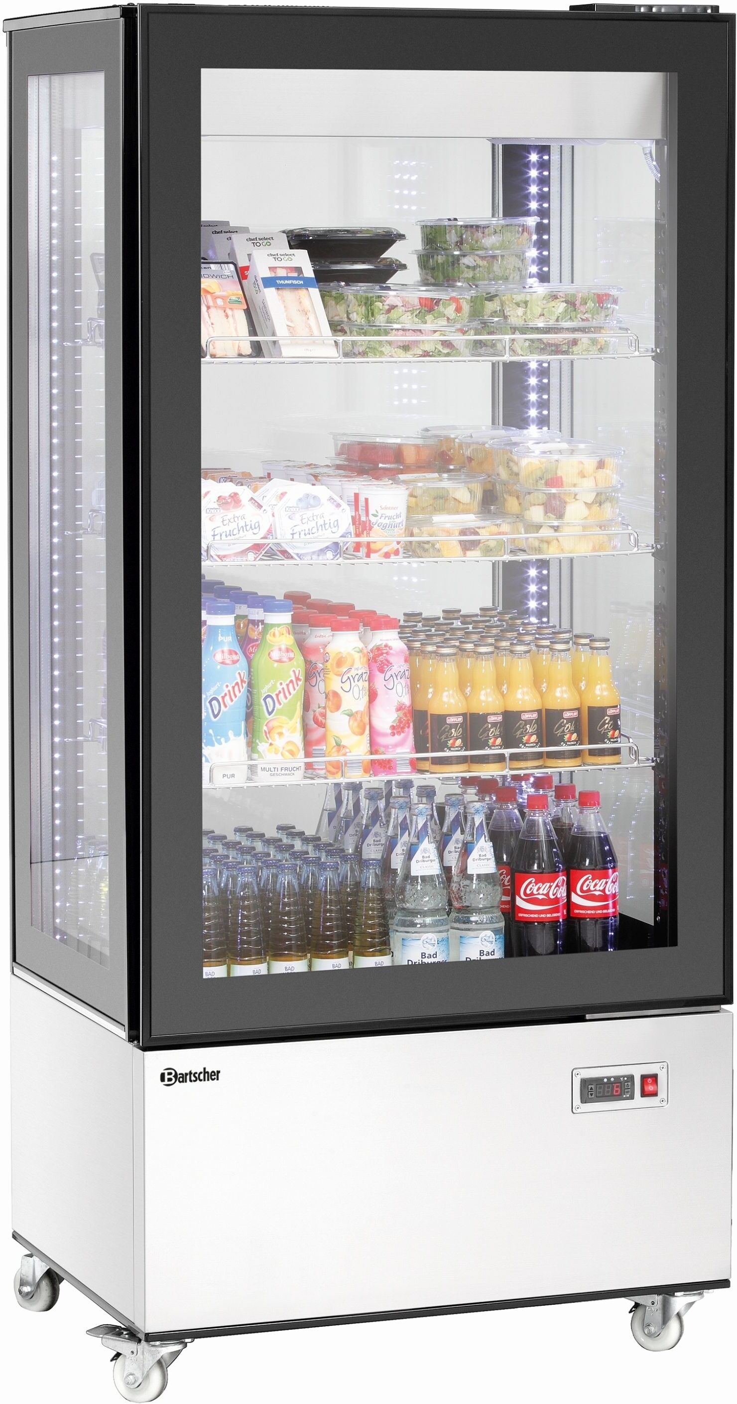 Bartscher Vitrine refrigerante Panorama 550L