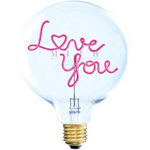 Ampoule Message In The Bulb LOVE YOU-Ampoule pour lampe a poser Verre H 17.2cm