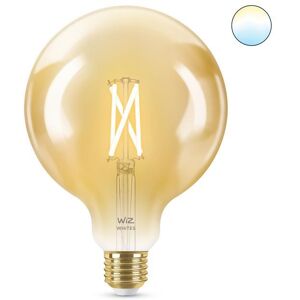 Ampoule Wiz GLOBE-Ampoule LED connectee filament E27 6.7W=50W 640lm dimmable blanc chaud blanc froid Ø12.5cm Orange