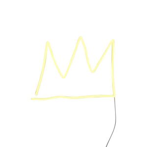 Neon Yellow Pop CROWN-Neon LED Couronne L40cm Jaune