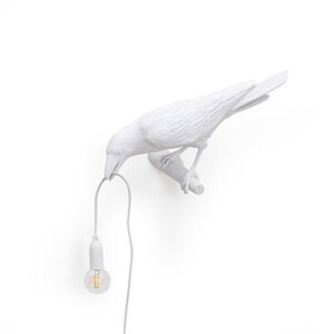 Applique murale Seletti BIRD-Applique gauche Oiseau H12,3cm Blanc