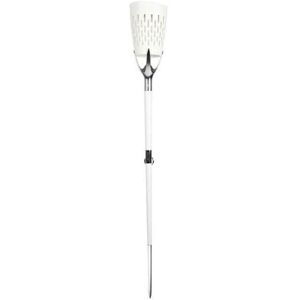 Lampadaire exterieur Maiori PARADE-Lampadaire/Torche d'exterieur LED solaire a planter Aluminium H175cm Blanc