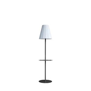 Lampadaire exterieur New Garden HELGA-Lampadaire d'exterieur LED RGB solaire rechargeable avec port USB H165cm Gris