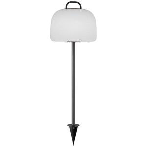 Lampadaire exterieur Nordlux KETTLE-Lampadaire d'exterieur a planter Metal H83cm Noir