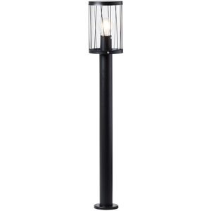 Borne exterieur Brilliant REED-Potelet d'Exterieur Metal/Plastique H80.5cm Noir