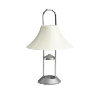 Lampe a poser exterieur Hay MOUSQUETON-Lampe sans fil LED d'exterieur avec Variateur H30cm Blanc
