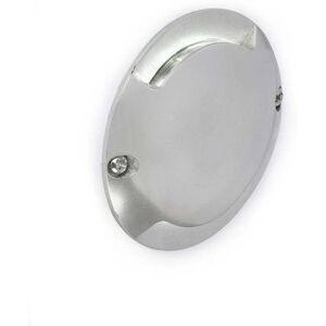 Spot exterieur Faro KEENAN-Spot d'exterieur encastrable LED 2 diffuseurs Aluminium Ø7cm Argente