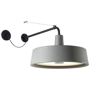 Marset Applique murale extérieur Marset SOHO OUTDOOR-Applique d'extérieur LED Ø57cm Gris