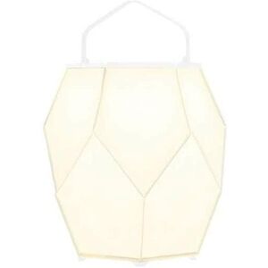 Maiori Lampe à poser extérieur Maiori COUTURE-Lampe d'extérieur LED solaire Aluminium/Batyline H75cm Blanc