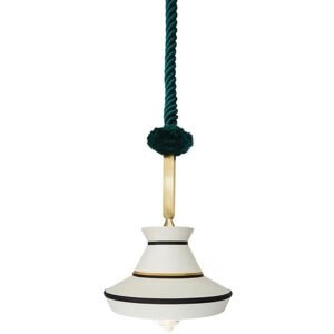 Contardi Suspension extérieur Contardi CALYPSO GUADELOUPE OUTDOOR-Suspension d'extérieur Textile/Verre Ø36cm Blanc