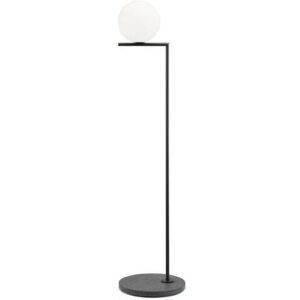 Flos Lampadaire extérieur Flos IC F1 OUT-Lampadaire d'extérieur avec variateur Verre/Métal/Pierre H135cm Noir