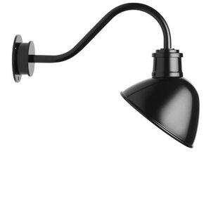 Eleanor Home Applique murale extérieur Eleanor Home GLOBE LIGHT-Applique d'extérieur Métal L40,5cm Noir