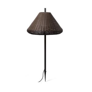 Faro Borne extérieur Faro SAÏGON-Lampe à planter d'Extérieur Aluminium/Polyéthylène H100cm Marron