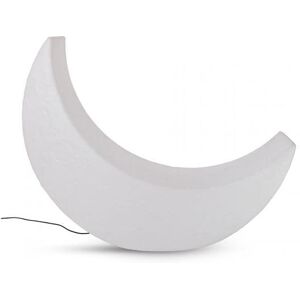 Seletti Déco lumineuse extérieur Seletti MY MOON-Lampe LED d'extérieur Lune H123cm Blanc