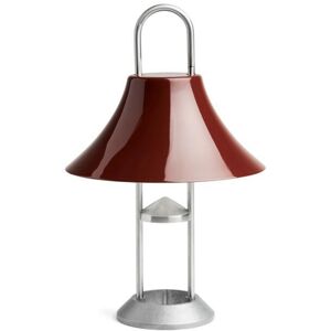 Hay Lampe à poser extérieur Hay MOUSQUETON-Lampe sans fil LED d'extérieur avec Variateur H30cm Rouge