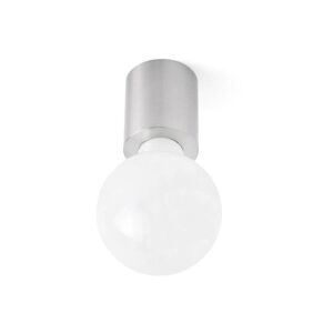 Faro TEN Wall or Ceiling Light Aluminium without bulb